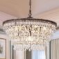 Elegant Farmhouse Bronze Ceiling Lighting Fixture