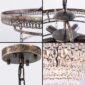 Elegant Farmhouse Bronze Ceiling Lighting Fixture detail