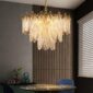 Radiant Modern Pendant Chandelier study area