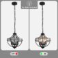 Stylish Farmhouse Rustic Vintage Black Pendant modes